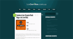 Desktop Screenshot of loscerrillos.com.uy